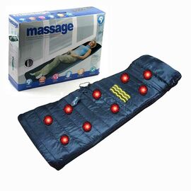 Luxurious Horizontal Electric Velvet Massage Mat with Heating Function