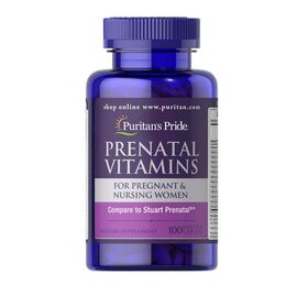 Puritan's Pride Prenatal Vitamins 100 Softgels