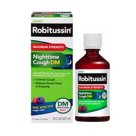Robitussin Maximum Strength Nighttime Cough Relief 237ml