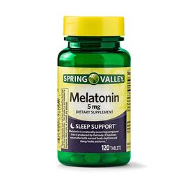 Spring Valley Melatonin Dietary Supplement 5mg 120 Count