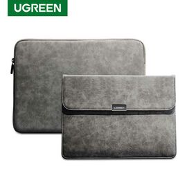 Ugreen Leather Sleeve Notebook Bag For Macbook