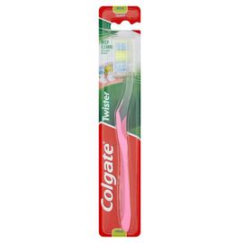 Colgate Twister Clean In Multiple Dimensions Toothbrush