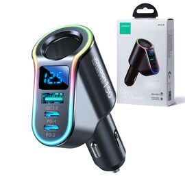 Joyroom JR-CL21 150W 4-in-1 Car Charger with LED Digital Display