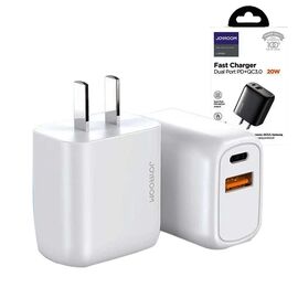 Joyroom L-QP201 Dual Port PD+QC3.0 Travel Charger 20w