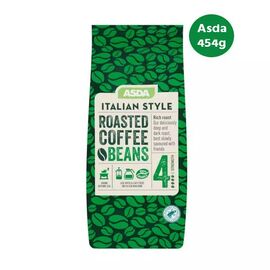 Asda Italian Style Roasted Coffee Beans 454g