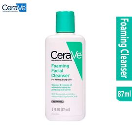Cerave Foaming Facial Cleanser for Normal to Oily Skin 87ml
