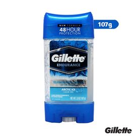 Gillette Endurance Eliminates Odor Arctic Ice Clear Gel 107g