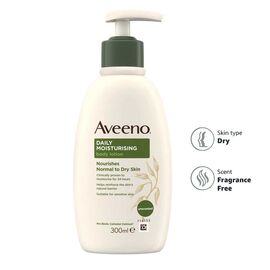 Aveeno Daily Moisturising Lotion Nourishes Normal to Dry Skin 300ml