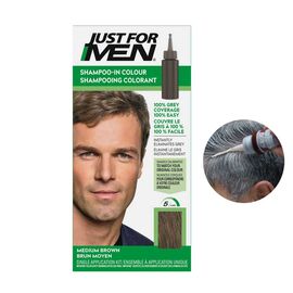 Just For Men H-35 Shampoo In Medium Brown Hair Color