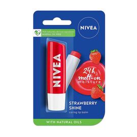 Nivea Fruity Strawberry Shine Caring Lip Balm 4.8g
