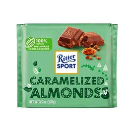 Ritter Sport Caramelized Almonds Chocolate 100g