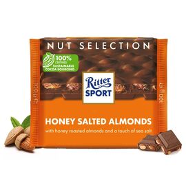 Ritter Sport Honey Salted Almonds Chocolate 100g