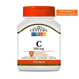 21st Century Vitamin C 500mg 110 Tablets