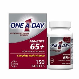 One A Day Proactive 65+ for Men & Women Multivitamin 150 Tablets