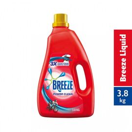 Breeze Liquid Power Clean Detergent 3.8Kg