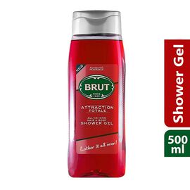 Brut Attraction Totale All in One Hair & Body Shower Gel 500ml