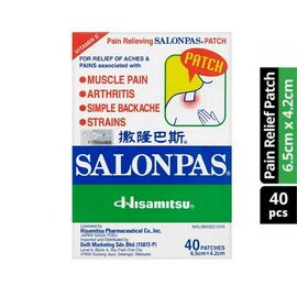 Salonpas Pain Relieving Plasters 40 Patch
