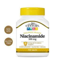 21st Century Niacinamide 500mg Vitamin Supplement 110 Tablets