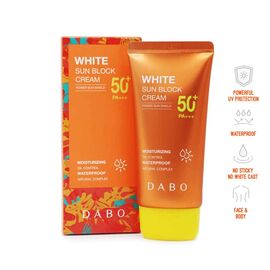 Dabo White Sun Block SPF50+ Waterproof & Oil Control Cream 70ml
