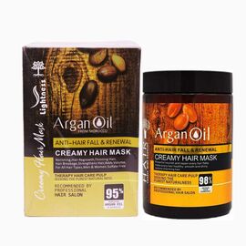 Lightness Argan Oil Anti Fall & Renewal Creamy Hair Mask 500ml