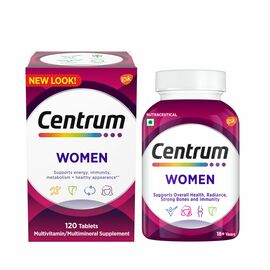 Centrum Multivitamins Supplement for Women 120 Tablets