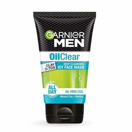 Garnier Men Oil Clear Deep Cleansing Icy Face Wash 100ml