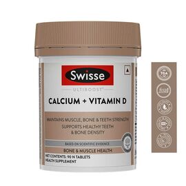 Swisse Ultiboost Calcium + Vitamin D 90 Tablet