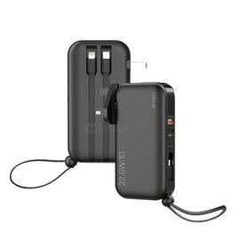 WiWU Charger & Power Bank 10000mAh with Cables