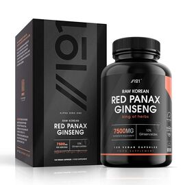 Alpha Zero One Red Panax Ginseng 120 Capsules
