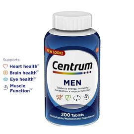 Centrum Men Multivitamin Tablets 200ct