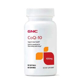 GNC CoQ-10 Supports Heart Health 100mg 60 Tablets