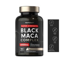 Horbaach Black Maca Complex 180 Tablets