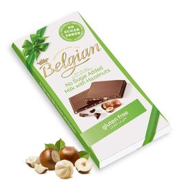 Belgian Milk With Hazelnut Chocolate 100g