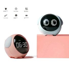 Emoji Adjustable Small Alarm Clock