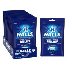 Halls Relief Mentho-Lyptus Cough Drops