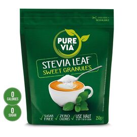 Pure Via Stevia Leaf Sweet Granules 250g