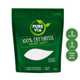 Pure Via 100% Erythiritol Sweetners 250g