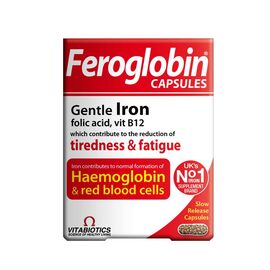Vitabiotics Feroglobin Gentle 30 Tablets