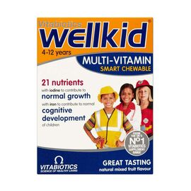 Vitabiotics Wellkid Multi-Vitamins & Flaxseed Oil Tablets