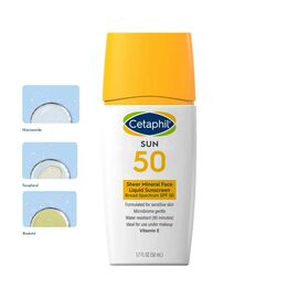 Cetaphil Sheer Mineral Face Sunscreen 50ml
