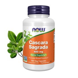 Now Cascara Sagrada 450mg 100 Capsules