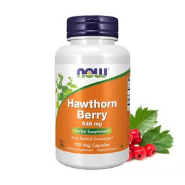 Now Hawthorn Berry 540mg 100 Capsules