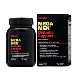 GNC Mega Men Diabetic Support 90 Caplets