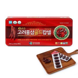 Kanghwa Korean Red Ginseng Extract Gold Capsules