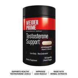 Weider Prime Testosterone Support 120 Capsules