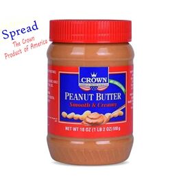 Crown Peanut Butter Smooth & Creamy