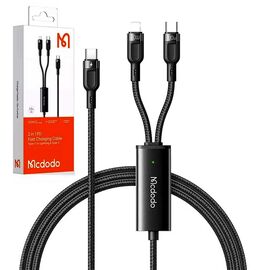 Mcdodo 2 in 1 Type-C to Lightning & Type-C PD Fast Charging Cable