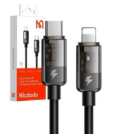 Mcdodo Type-C to Lightning Transparent Data Cable 36W