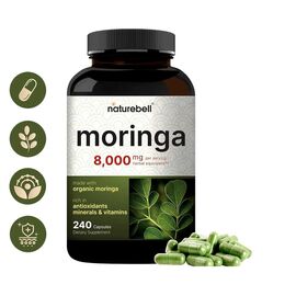 Naturebell Moringa 8,000mg 240 Capsules