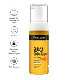 Neutrogena Clear & Soothe Mousse Cleanser 150ml